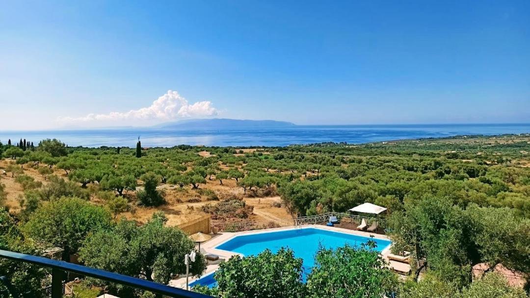 Hilltop Resort At Kefalonia Angon ภายนอก รูปภาพ